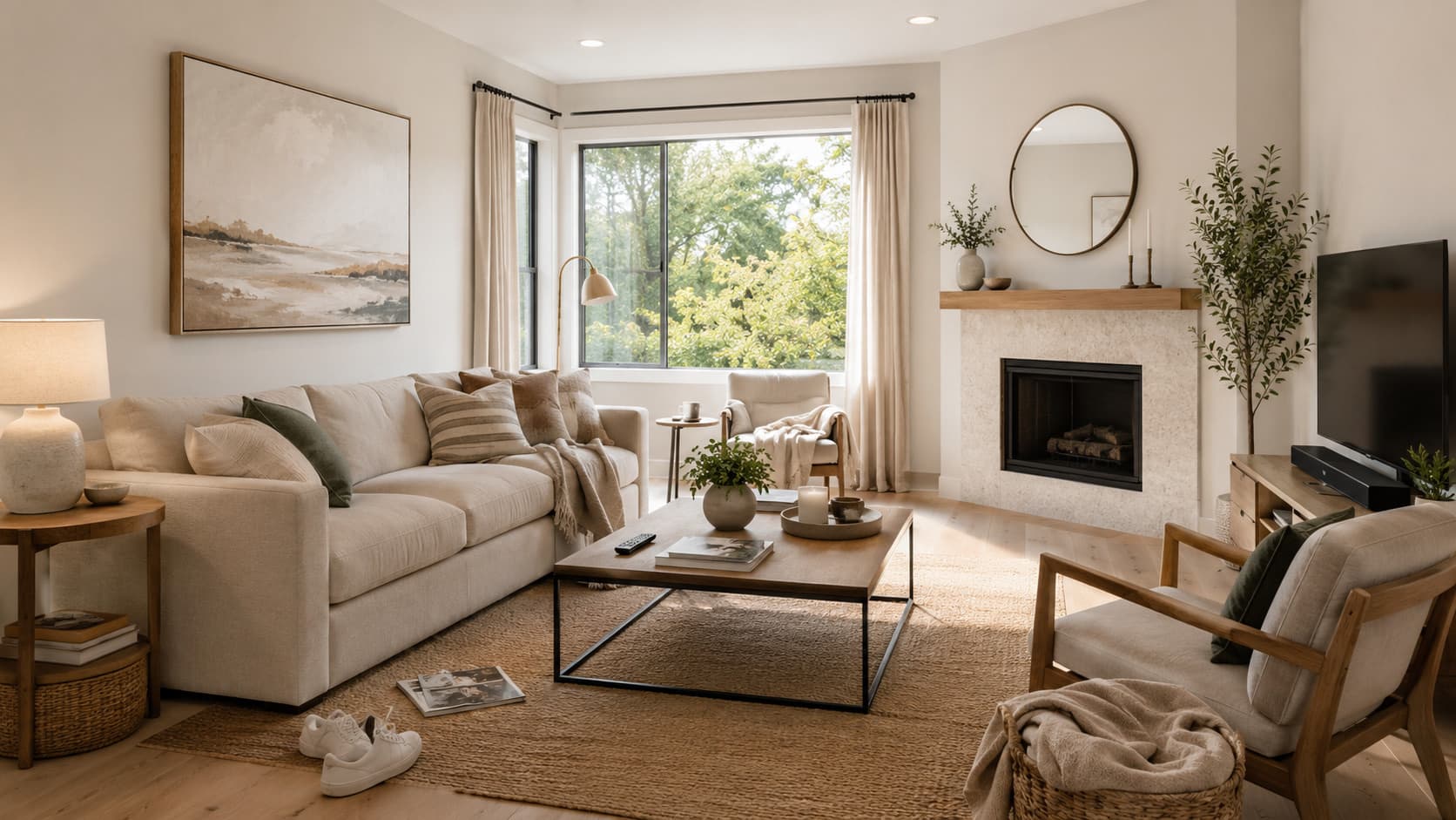 Virtual Staging, Staged